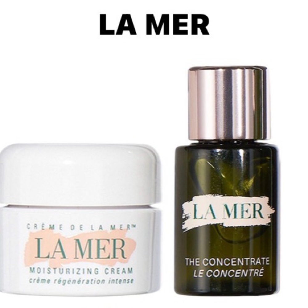 La Mer Minis: Moisturizing Cream and Concentrate